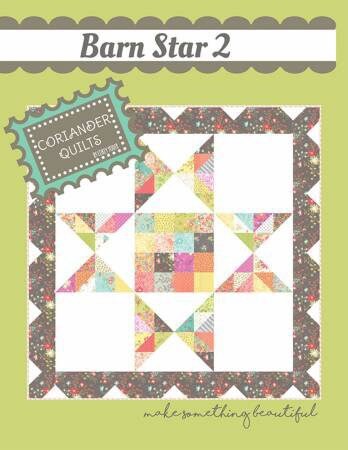 Barn Star 2 by Corey Yoder for Coriander Quilts - Wall Hanging - Paper Pattern