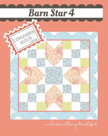 Barn Star 4 by Corey Yoder for Coriander Quilts - Wall Hanging - Paper Pattern