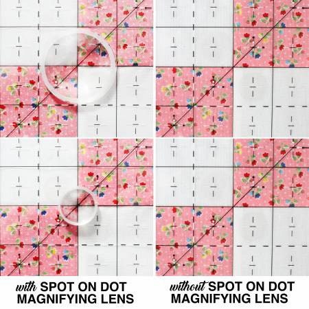 Spot On Magnifying Lens Set - Gypsy Quilter - Large and Small Dots - 2-pack - TGQ030