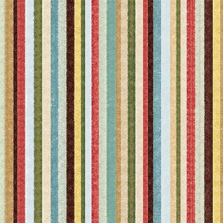 Navigation Stripe Fabric - Multi - 100% Cotton - Michael Miller Fabrics - DDC10164-MULT-D