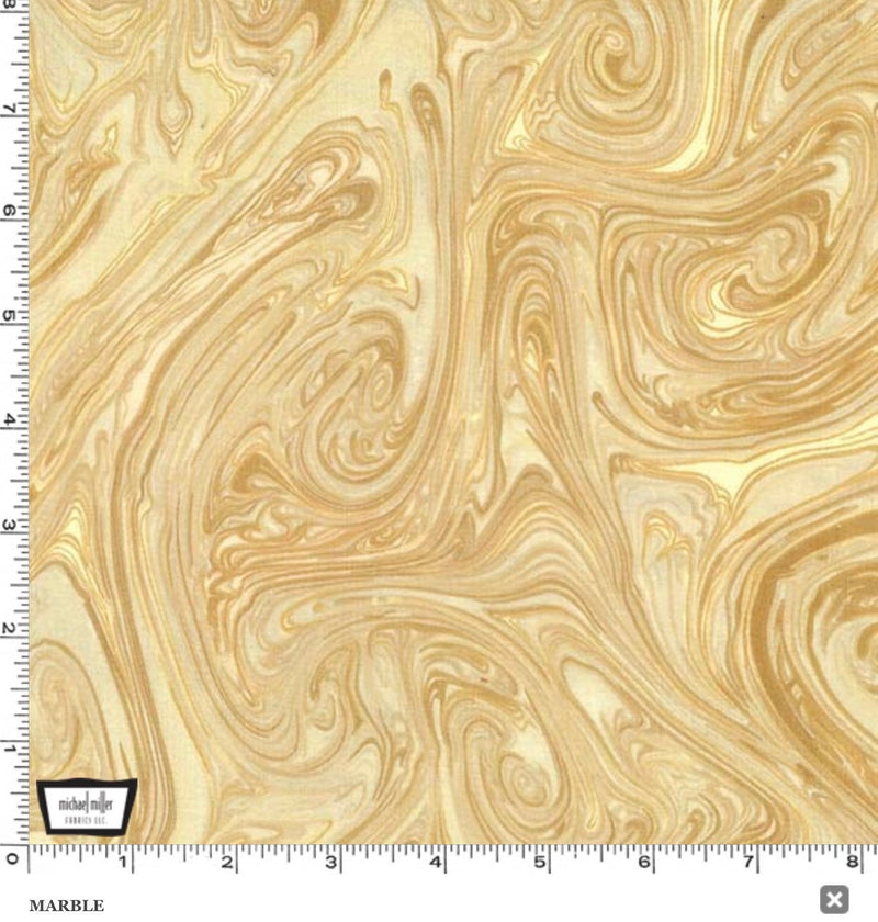 Honey Marble Fabric - Cream Color Beige - Michael Miller - 100% Cotton - Marble Quilt Fabric - Basics and Blenders - CX1087-HONE-D