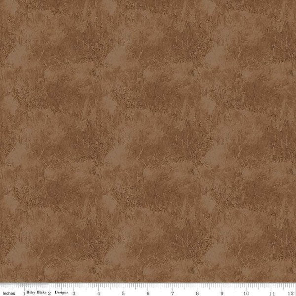 Nature’s Window Grass Brown - 100% Cotton - Riley Blake Designs - Fabric By The Yard - C11863-BROWN