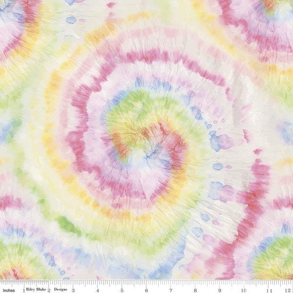 Tie Dye Pastel - Riley Blake Designs - Fabric By The Yard - 100% Cotton - CD11230-PASTEL