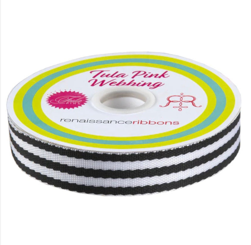 NEW Tula Pink 1” Nylon Webbing - Bag Strapping - 7 Colors 