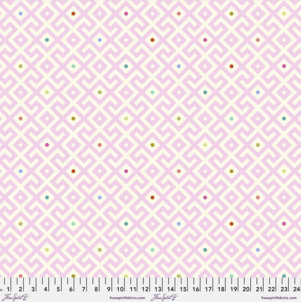 PREORDER Backing Fabric Mama Geo in Dawn - Moon Garden - Tula Pink - 108” wide - 100% Cotton - Expected OCT 22 - QBTP010.DAWN