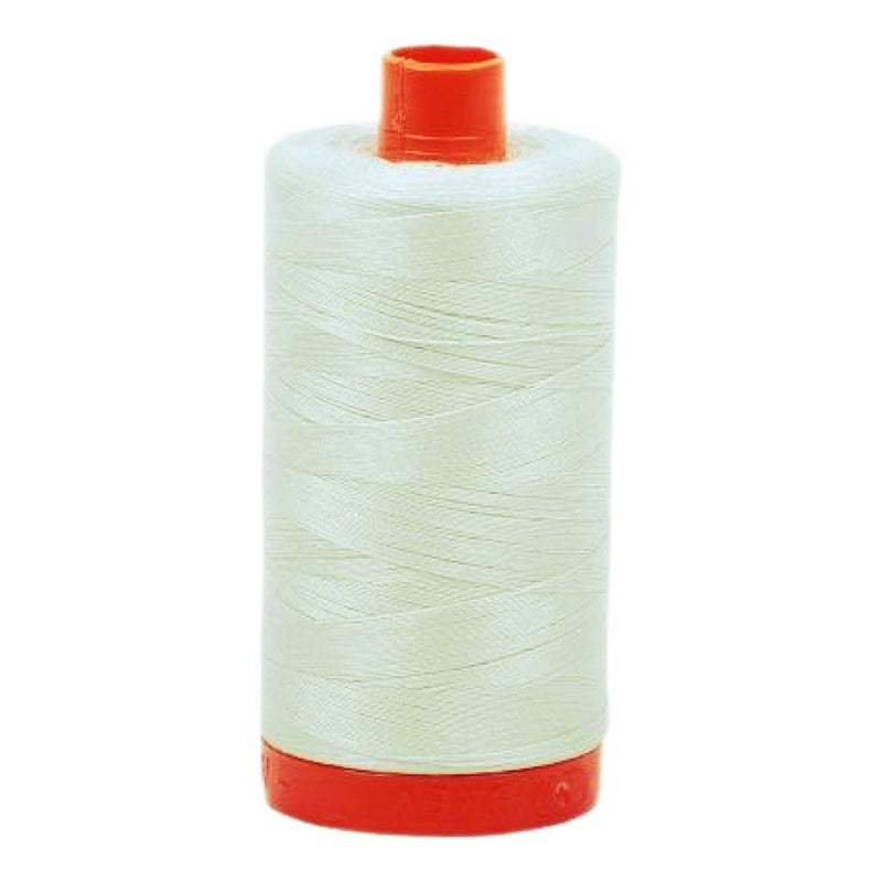 Mint Ice 2800 50wt Aurifil - 100% Egyptian Cotton Mako Thread - 1422 yards 