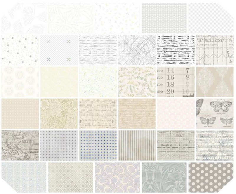 Low Volume 2.5” Design Roll by Free Spirit Fabrics - 42 pcs - 100% Cotton 