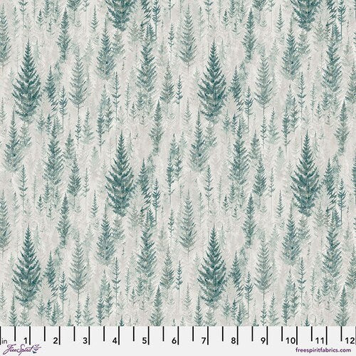 Juniper Pines - Forest - William Sanderson for Free Spirit Fabrics 