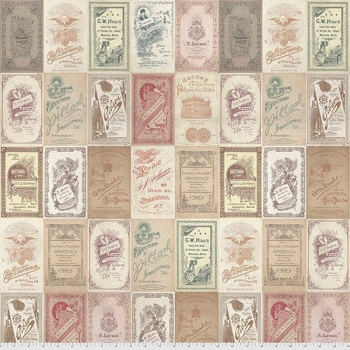 Photo Card - Foundations by Tim Holtz - Fabric By The Yard 