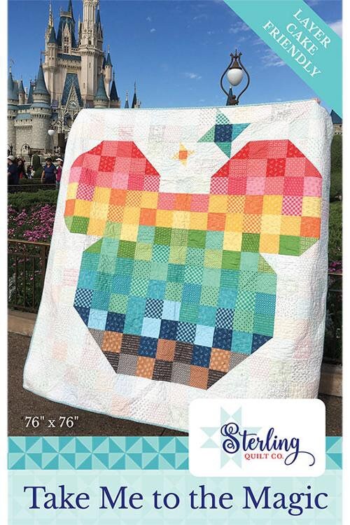 Take Me to the Magic Quilt Pattern by Sterling Quilt Co - Paper Pattern - Layer Cake Quilt Pattern