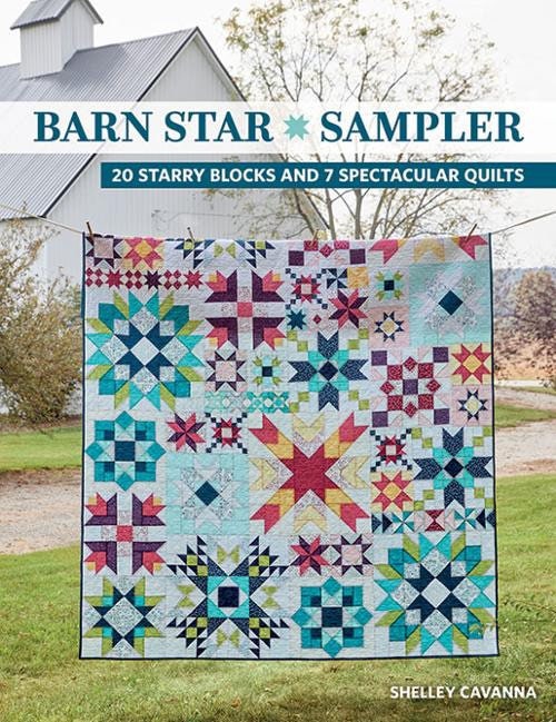 Barn Star Sampler Quilt Book - Softcover Book - Sampler Quilt 