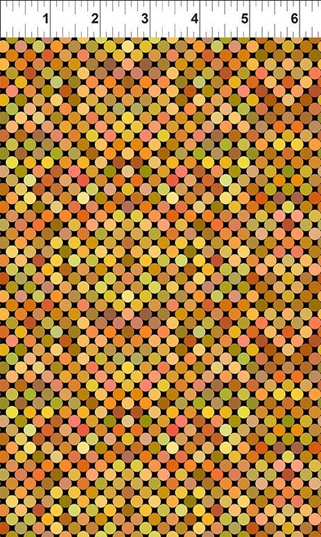 Yellow Dots - Colorful by Jason Yenter - In The Beginning Fabrics 