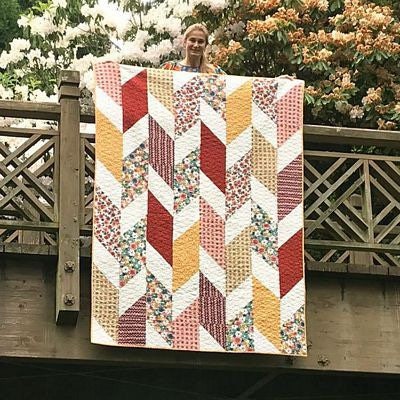 Flashback Quilt Pattern by Orange Dot Quilts