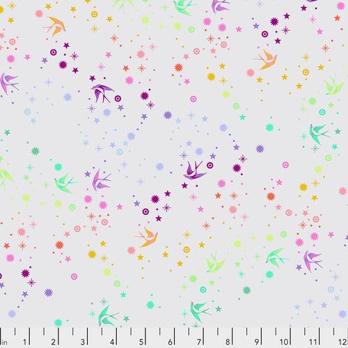 Fairy Dust Whisper - True Colors by Tula Pink- 100% Cotton - Free Spirit Fabrics - PWTP133.WHISPER