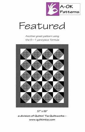 Featured  - 57” x 69” - A OK Patterns