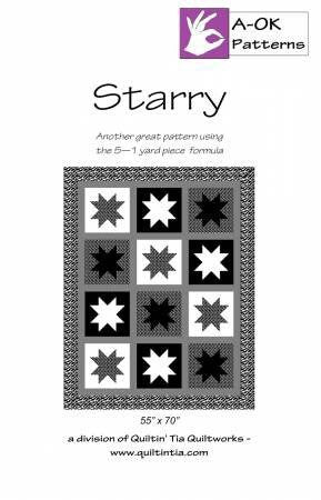 Starry - 55” x 70” - A OK Patterns