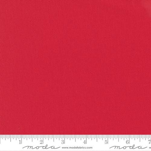 Bella Solids Scarlet by Moda - 100% Cotton - Solid Quilt Fabric