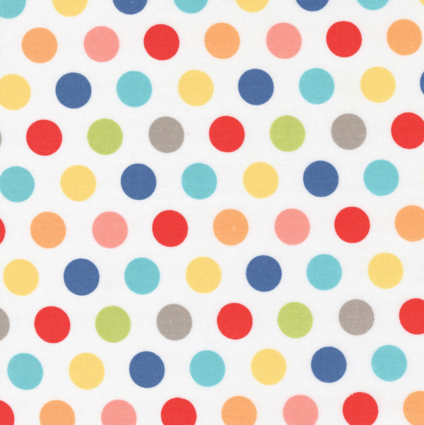 Dots Rainbow - Simply Delightful by Sherri and Chelsi for Moda Fabrics - 37642 11