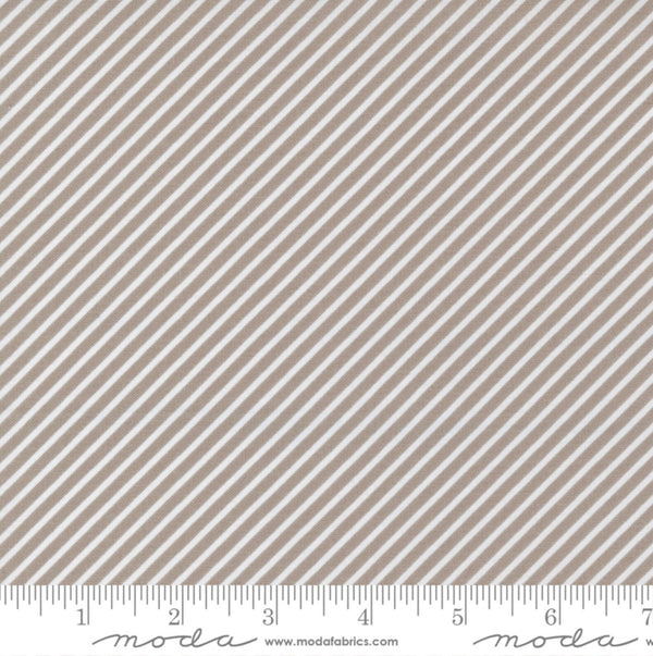 Bias Stripe Stone - Simply Delightful by Sherri and Chelsi for Moda Fabrics - 37646 26