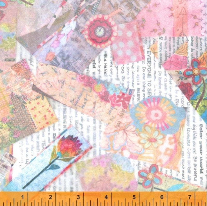 New Vintage Quilt Backing - 108” wide - 100% Cotton