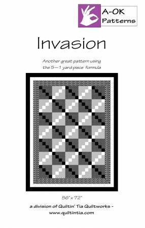 Invasion - 56” x 72” - A OK Patterns
