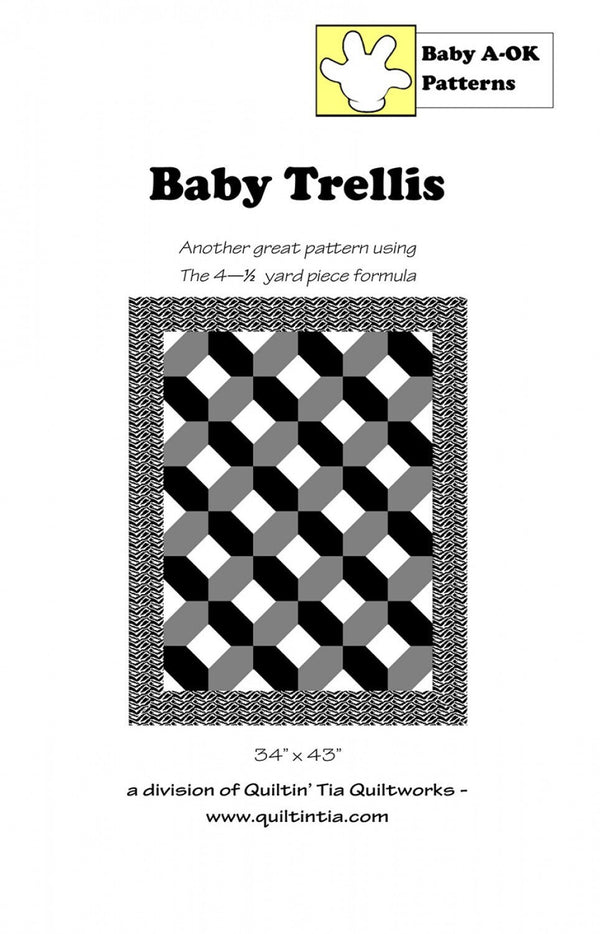 Baby Trellis - 34” x 43” - A OK Patterns