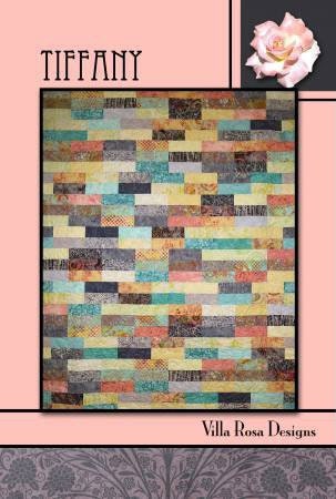 Tiffany Quilt Pattern - Postcard Pattern - Pat Fryer - Villa Rosa Designs - Jelly Roll Quilt Pattern - VRDRC093