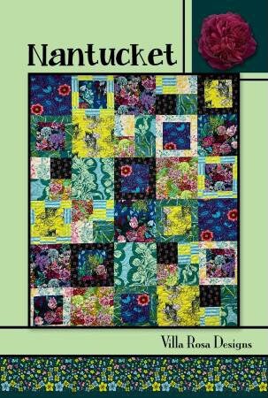 Nantucket Quilt Pattern - Postcard Pattern - Pat Fryer - Villa Rosa Designs - Fat Quarter Quilt Pattern - VRDRC230