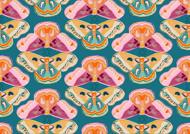 Butterfly Wings in Mermaid - Curio by Melody Miller for Ruby Star Society - 100% Cotton - Moda Fabrics - RS0059 14