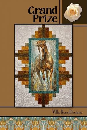 Grand Prize Quilt Pattern - Postcard Pattern - Villa Rosa Designs - Panel Quilt Pattern - VRDRC238