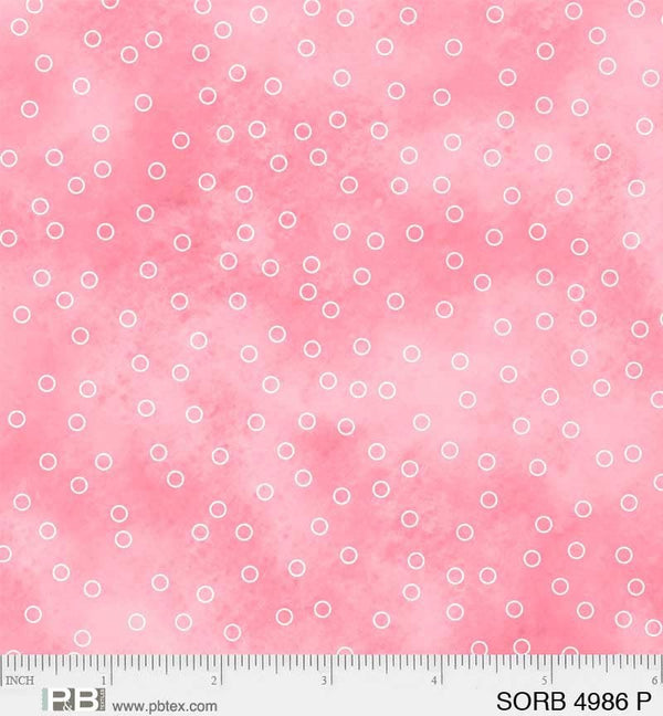 Pink Sorbet - 100% Cotton - P&B Textiles - 4896 P