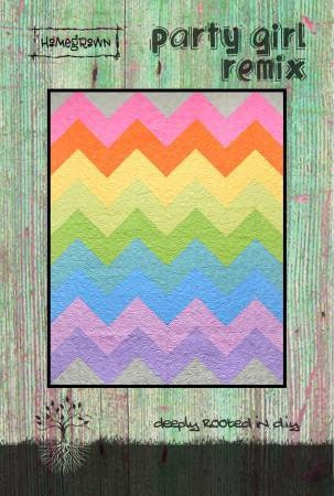 Party Girl Remix Quilt Pattern - Postcard Pattern - Jessica Darling - Villa Rosa Designs - VRDHG011
