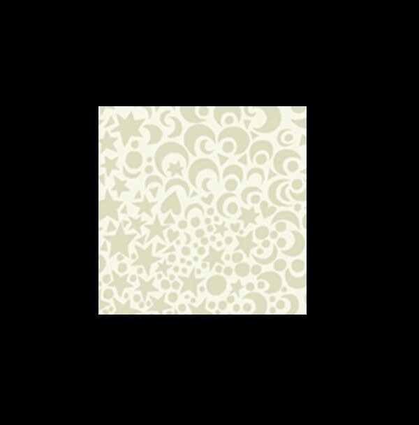 Celeste Silence - Taupe on Cream - Sally Kelley for Anthology Fabrics - 100% Cotton - 53383-5
