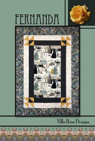 Fernanda Quilt Pattern - Panel Quilt Pattern - Postcard Pattern - Villa Rosa Designs - VRDRC193
