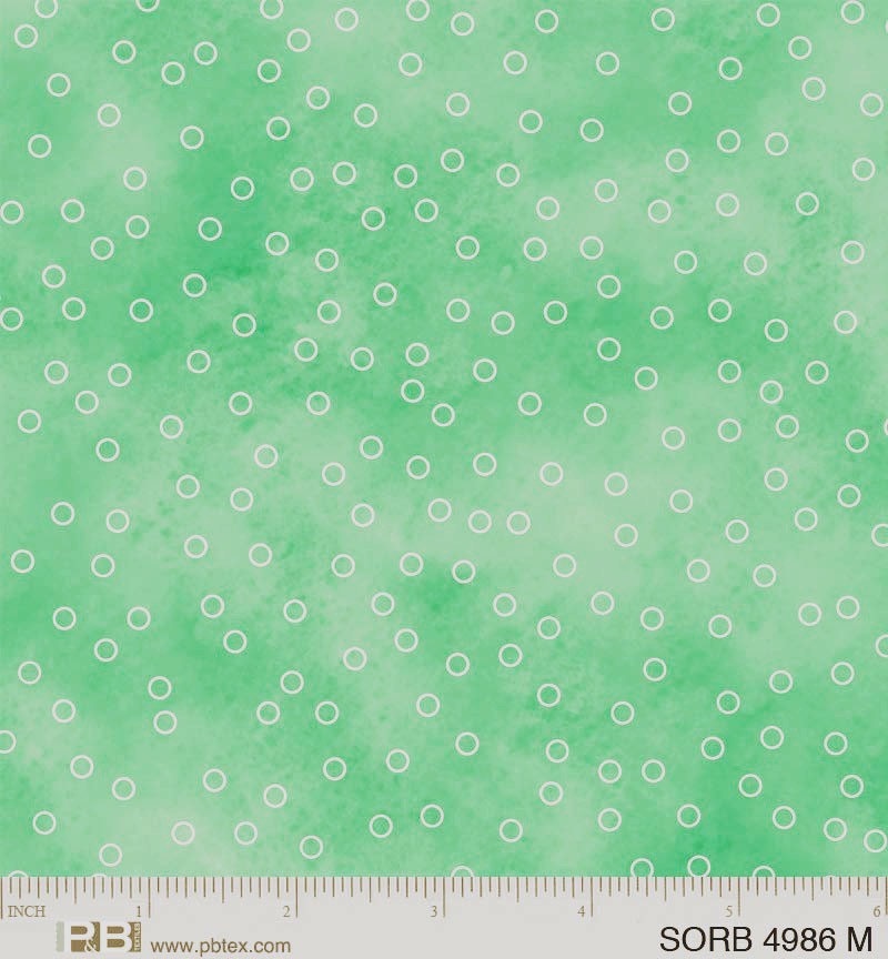 Mint Sorbet - 100% Cotton - P&B Textiles - 4896 M