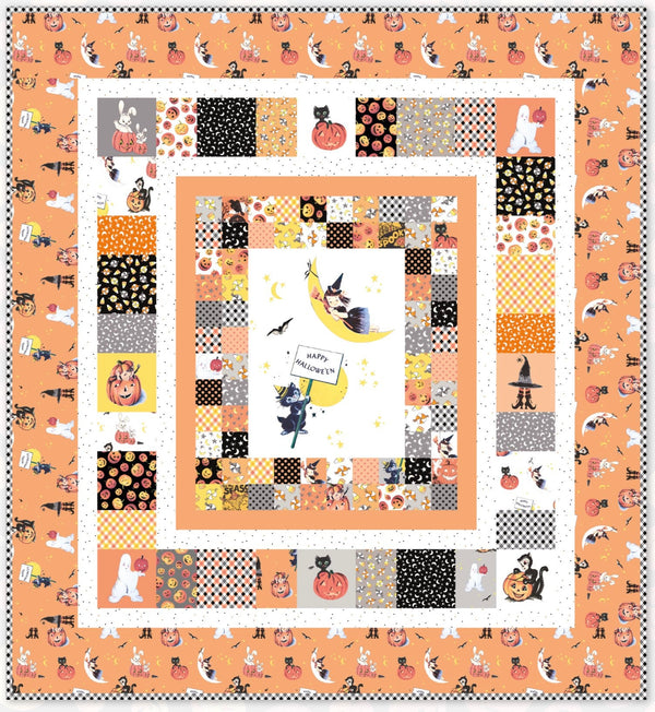 Fright Delight Panel Quilt Kit - featuring Lindsay Wilkes of Cottage Mama for Riley Blake Designs