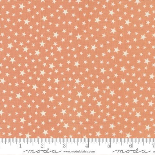 Owl O Ween Stars in Pumpkin Orange - Urban Chiks for Moda Fabrics - 100% Cotton - 31196 13