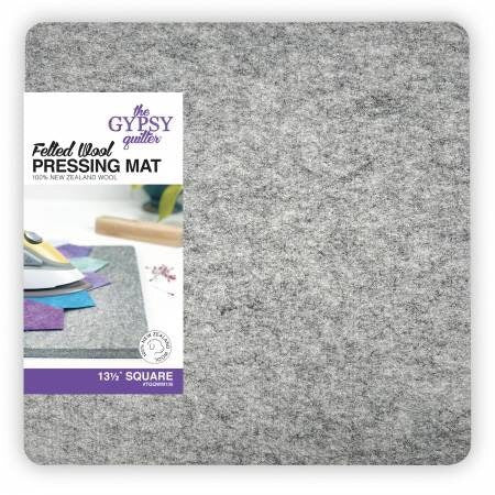 Wool Pressing Mat 13.5in Wide x 13.5in Long x .5in Thick - TGQWM135