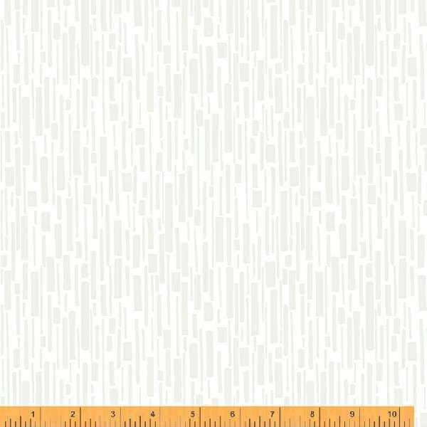 Bamboo White on White - Maker’s Collage - Windham Fabrics - 100% Cotton - 42002A-8