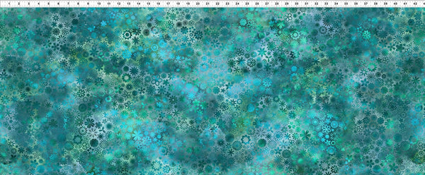 Prism Field Teal - Jason Yenter for In the Beginning Fabrics - 100% Cotton - 13JYQ 1