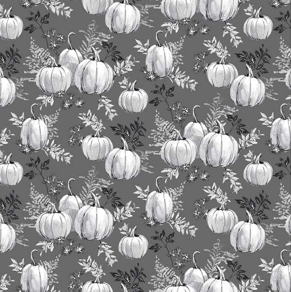 Pumpkin Toile Harvest Classics - Anna Bailey for Blank Quilting - HARVESTCLASS-B-2715-95