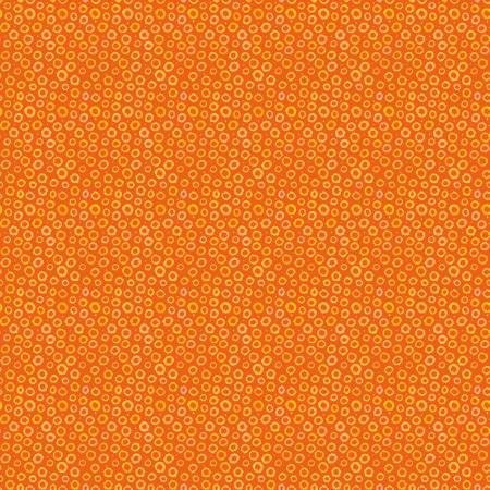Aloha Dot Orange - Freckle & Lollie - 100% Cotton - FLZS-D114-O