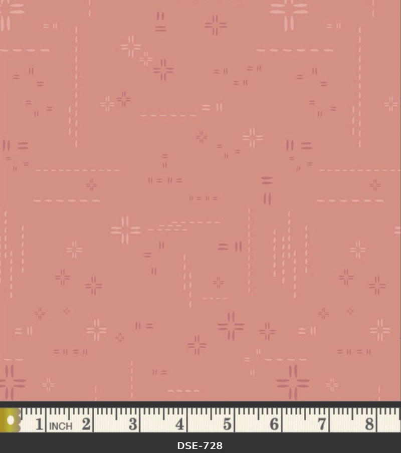 Rosebud Decostitch Elements - Art Gallery Fabrics - 100% Cotton - DSE-728