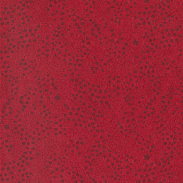 Snowballs Dots Crimson - Half Yard Increments - Jolly Good by BasicGrey for Moda Fabrics -  100% Cotton - 30724 24