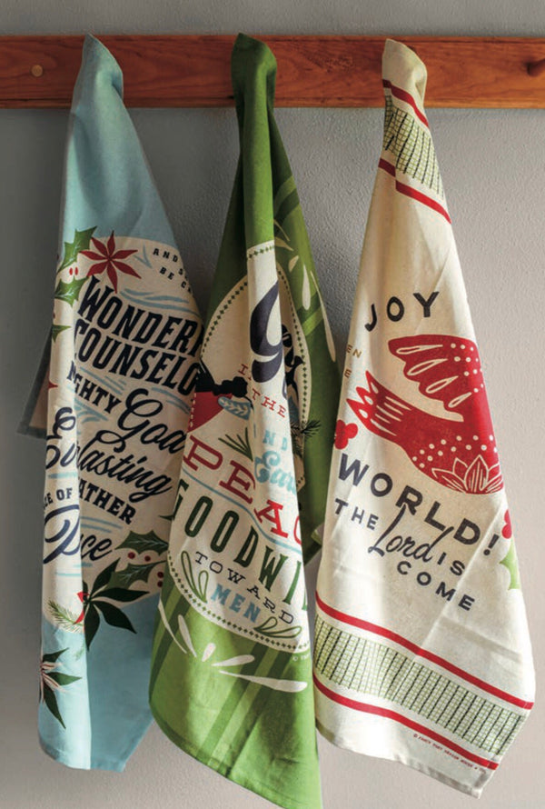Good News Great Joy Tea Towels - Set of 3 - Fancy That Design House