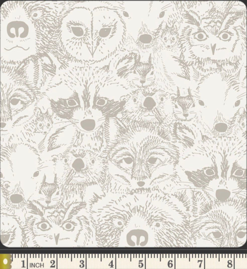 Indian Summer Menagerie - Sold by the Half Yard - Art Gallery Fabrics - 100% Cotton - IS-50011