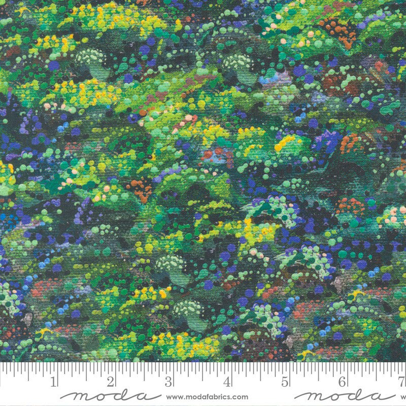 Enchanted Dreamscapes Rolling Hills “Meadow” - Sold by the Half Yard - Ira Kennedy for Moda Fabrics - 100% Cotton - 51265 11