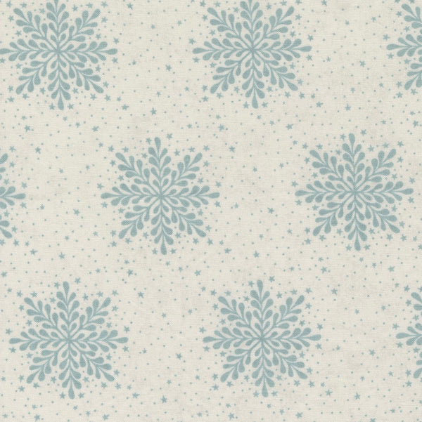Wonderland Winter Snowflake Eggnog Frost - Half Yard Increments - Jolly Good by BasicGrey for Moda Fabrics -  100% Cotton - 30722 13