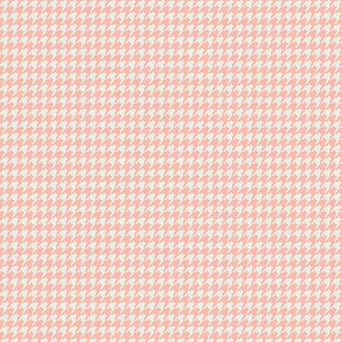 Houndstooth in Rose - Sold by the Half Yard - Checkered Elements - Art Gallery Fabrics - 100% Cotton - CHE30102