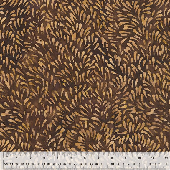 Splash Batiks Spritz “Brown” - Sold by the Half Yard - QE6 Splash Anthology Fabrics - 433Q-5